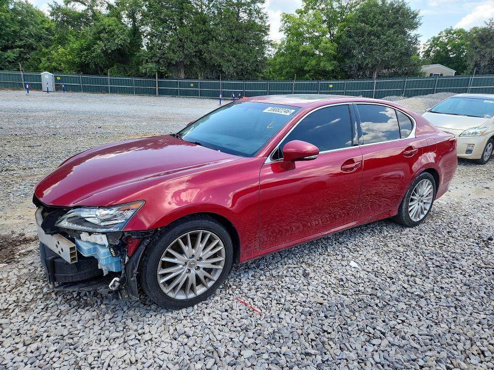 2013 Lexus Gs VIN JTHBE1BLXD5001090 COPART salvage auction — FRONT END, Tn - Salvage Certificate, sold $4,800 on 2026-07-14 (photo 1)