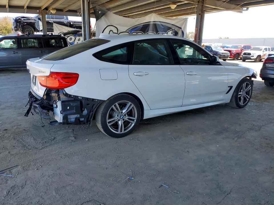 2015 BMW VIN WBA8Z5C5XFGS36987 COPART salvage auction — FRONT END, Ca - Salvage Certificate, sold $1,200 on 2026-07-28 (photo 3)