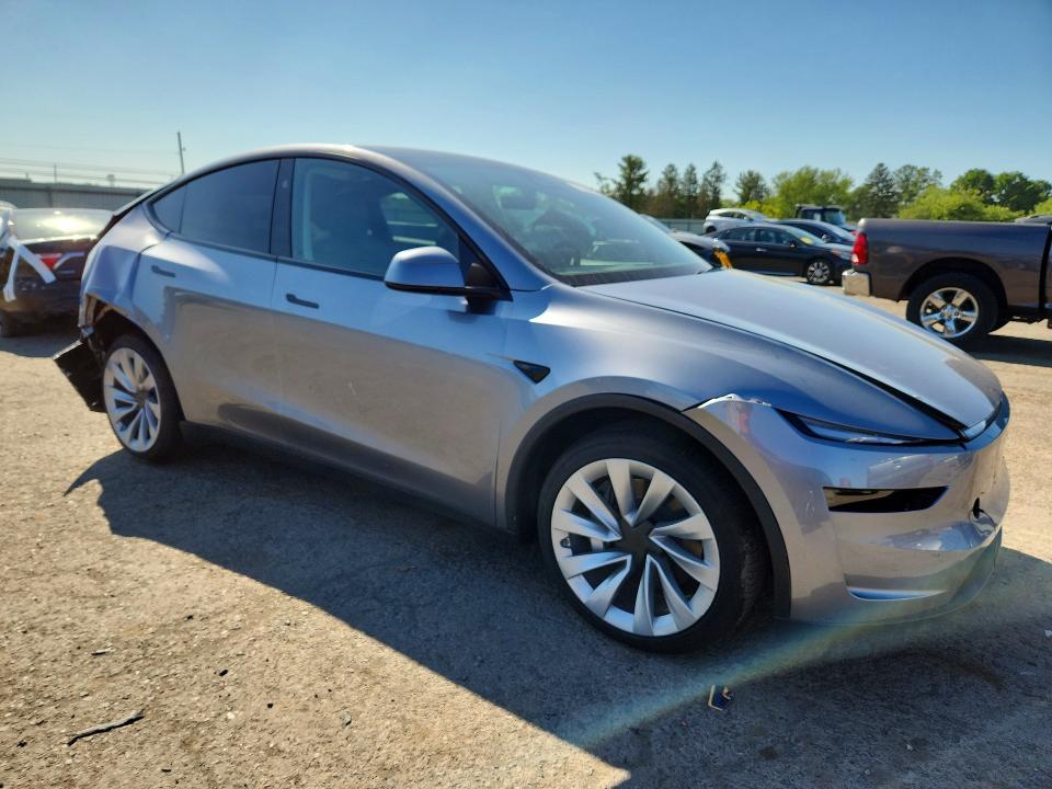 2026 Tesla Model y VIN 7SAYGDEE7TF566711 COPART salvage auction — REAR END, Pa - Certificate Of Salvage, sold $15,100 on 2026-07-31 (photo 4)