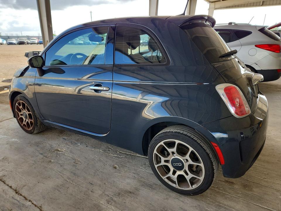 2018 Fiat 500 VIN 3C3CFFKH1JT472038 COPART salvage auction — FRONT END, Fl - Cert Of Title Slvg Rebuildable, sold $550 on 2026-08-12 (photo 2)