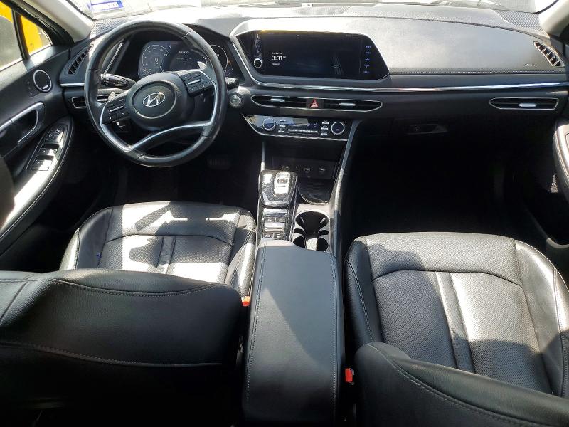 2023 Hyundai Sonata VIN KMHL34J29PA259856 COPART salvage auction — WATER/FLOOD, TX - SALVAGE TITLE-FLOOD DAMAGE (P), sold $6,000 on 2026-07-22 (photo 8)