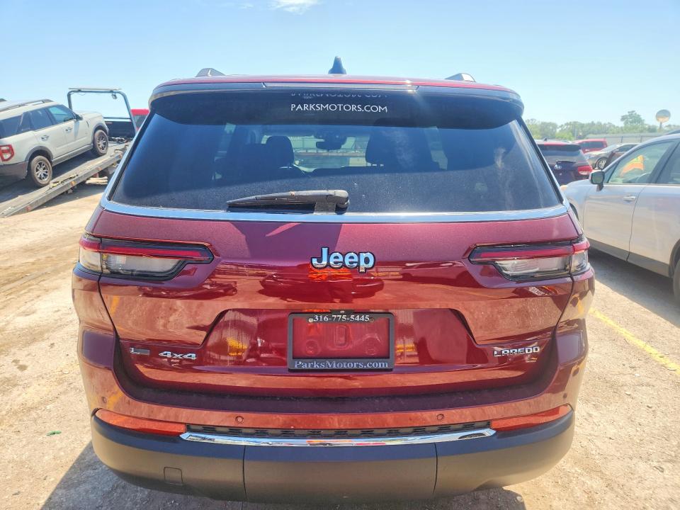 2021 Jeep VIN 1C4RJKAGXM8209393 COPART salvage auction — HAIL, Ks - Cert Of Title-Salvage, sold $175 on 2026-07-29 (photo 6)