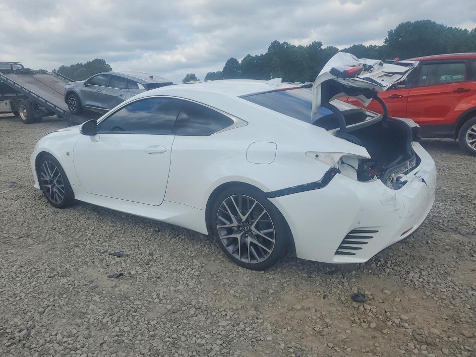 2016 Lexus Rc 200t VIN JTHHA5BC3G5003751 COPART salvage auction — REAR END, Ar - Cert Of Title-Salvage, sold $1,000 on 2026-07-27 (photo 2)
