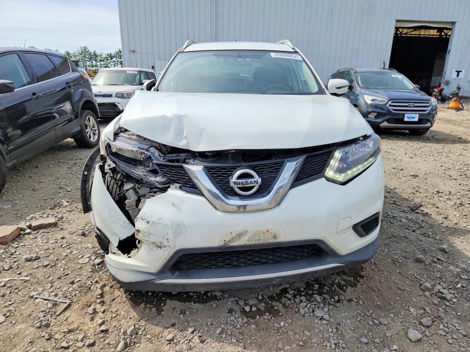 2016 Nissan Rogue VIN KNMAT2MVXGP713096 COPART salvage auction — FRONT END, NJ - CERT OF TITLE-SALVAGE, sold $775 on 2026-07-29 (photo 5)