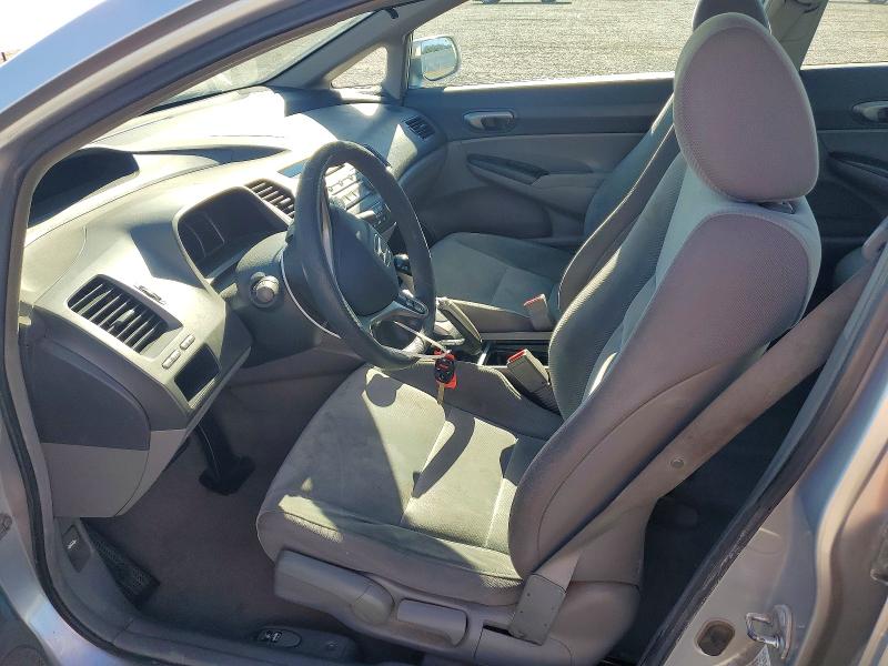 2011 Honda Civic VIN 19XFA1F55BE041654 COPART salvage auction — REAR END, Ca - Salvage Certificate, sold $775 on 2026-07-10 (photo 7)
