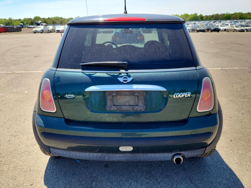 2003 Mini Cooper VIN WMWRC33413TC44094 COPART salvage auction — FRONT END, NY - MV-907A SALVAGE CERTIFICATE, sold $375 on 2026-07-20 (photo 6)