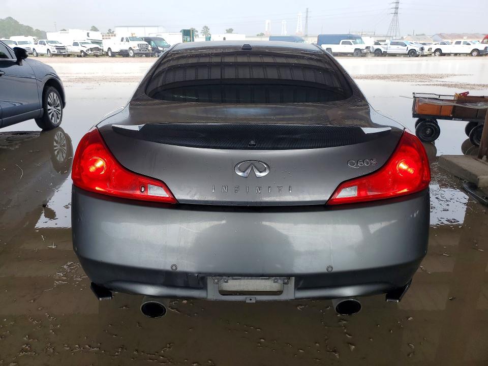2014 Infiniti Q60 VIN JN1CV6EK9EM113847 COPART salvage auction — FRONT END, Tx - Salvage Vehicle Title, sold $1,850 on 2026-07-04 (photo 6)