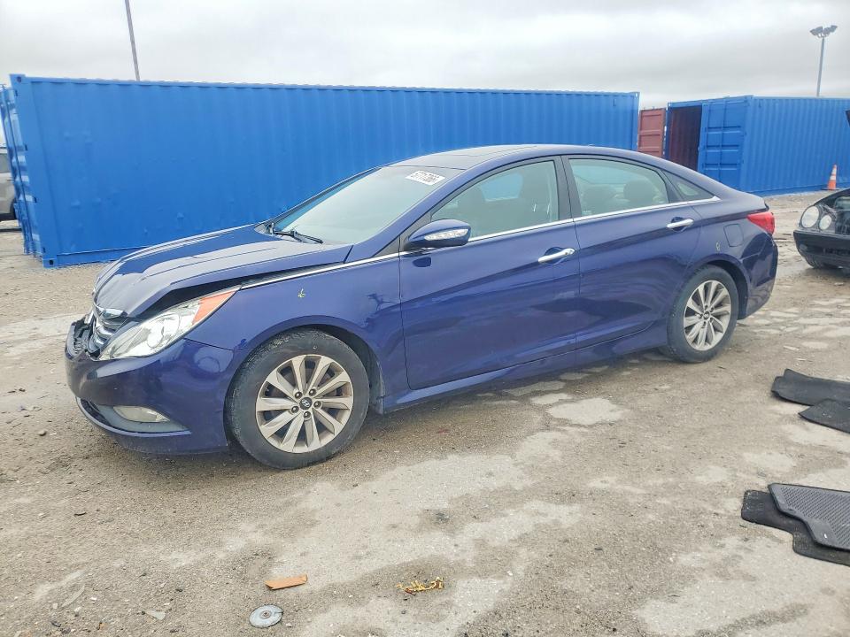2014 Hyundai Sonata VIN 5NPEC4AC7EH892190 COPART salvage auction — FRONT END, Salvage Title, sold $225 on 2026-07-21 (photo 1)