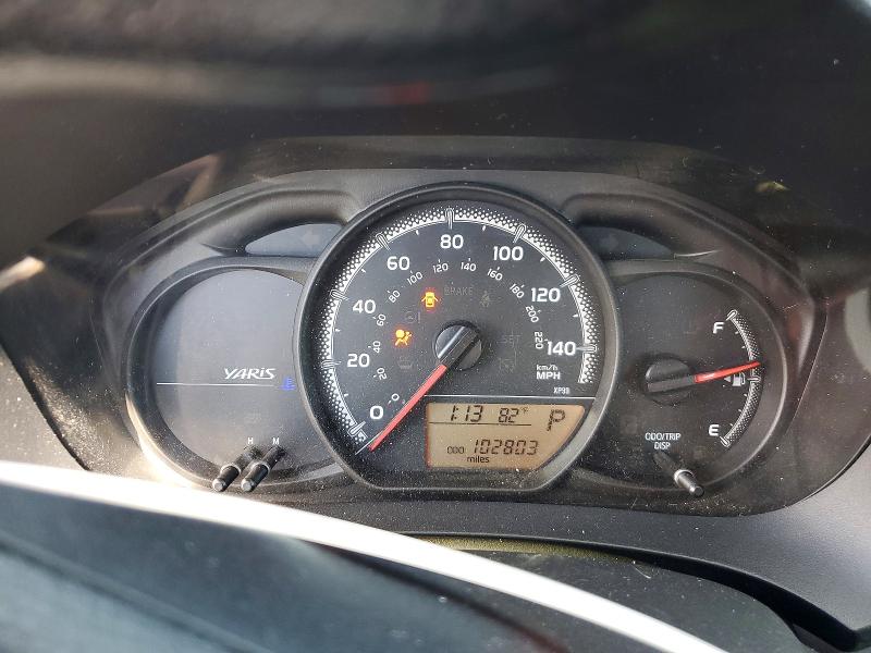 2015 Toyota Yaris VIN VNKKTUD38FA039506 COPART salvage auction — FRONT END, CA - SALVAGE CERTIFICATE, sold $1,550 on 2026-07-10 (photo 9)