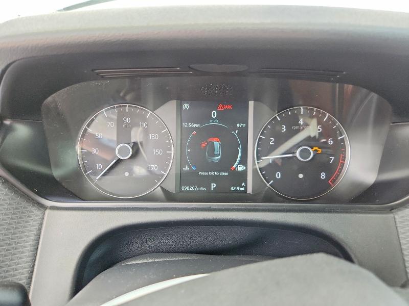 2019 Land rover RANGE ROVER VIN SALYA2EX8KA217447 COPART salvage auction — NORMAL WEAR, Nj - Certificate Of Title, sold $8,700 on 2026-07-06 (photo 9)