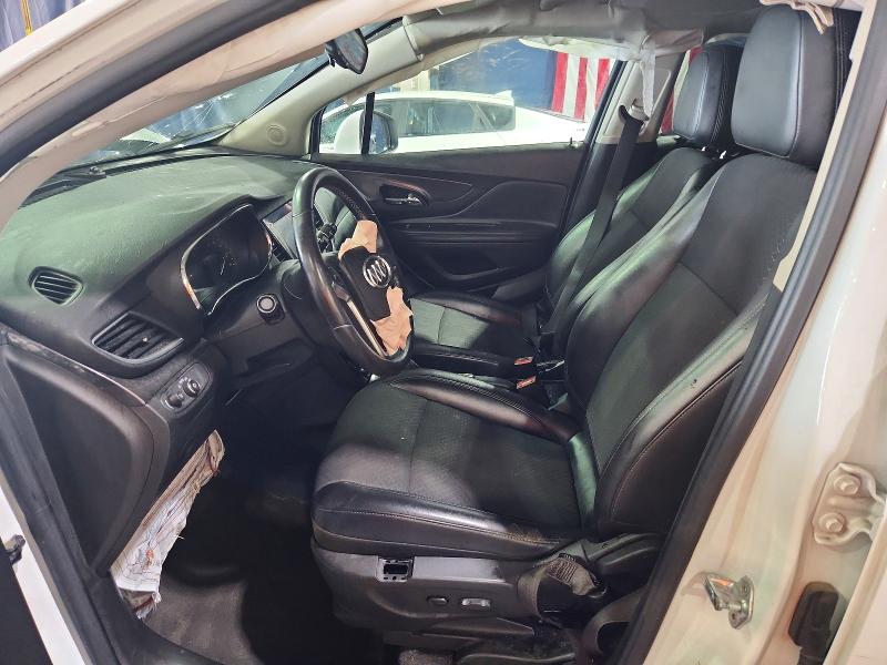 2022 Buick Encore VIN KL4CJESM0NB500415 COPART salvage auction — FRONT END, MI - CERTIFICATE OF TITLE, sold $300 on 2026-07-16 (photo 7)