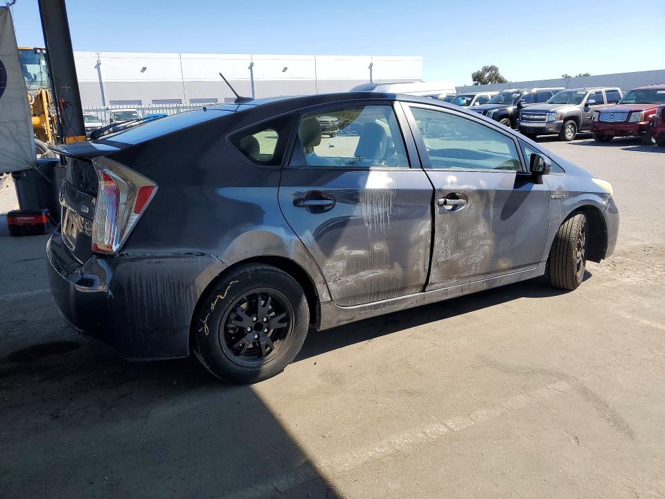 2012 Toyota VIN JTDKN3DU9C1499114 COPART salvage auction — FRONT END, Ca - Salvage Certificate, sold $2,600 on 2026-07-28 (photo 3)