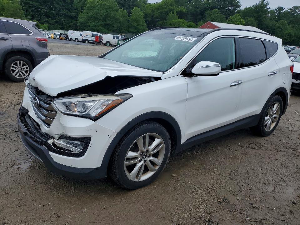 2015 Hyundai VIN 5XYZWDLA8FG266032 COPART salvage auction — FRONT END, Ma - Cert Of Title-Reconstrctd Coll, sold $1,650 on 2026-07-09 (photo 1)