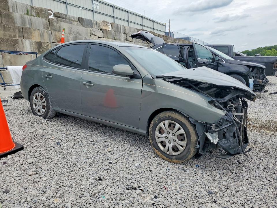 2009 Hyundai Elantra VIN KMHDU46D49U704050 COPART salvage auction — FRONT END, Ky - Bill Of Sale/Part Only/No Titl, sold $300 on 2026-07-10 (photo 4)