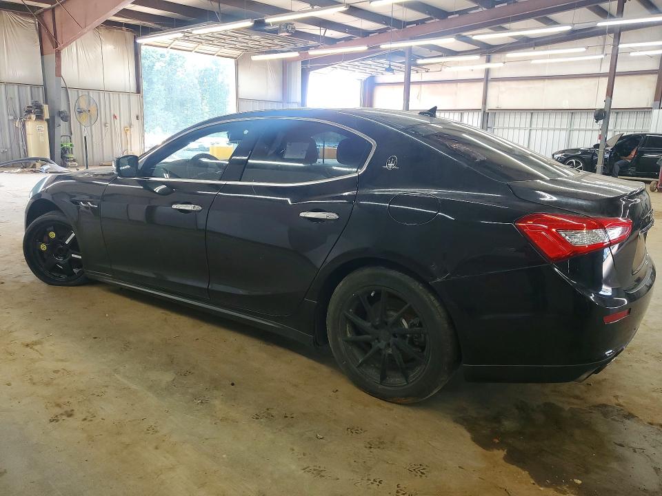2014 Maserati Ghibli VIN ZAM57XSA4E1112149 COPART salvage auction — UNDERCARRIAGE, Nc - Dealer Only Clean Title, sold $4,600 on 2026-07-29 (photo 2)