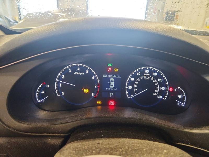 2012 Hyundai Genesis VIN KMHGC4DD6CU161309 COPART salvage auction — FRONT END, Ky - Cert Of Title-Salvage, sold $225 on 2026-07-23 (photo 9)