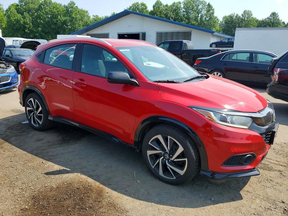 2019 Honda Hr-v VIN 3CZRU6H13KG729260 COPART salvage auction — MINOR DENT/SCRATCHES, Nh - Certificate Of Title, sold $4,950 on 2026-07-03 (photo 4)