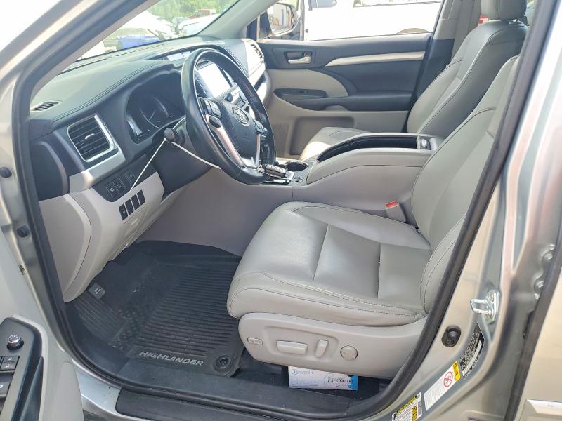 2017 Toyota Highlander VIN 5TDJZRFH7HS457862 COPART salvage auction — UNDERCARRIAGE, Pa - Certificate Of Salvage, sold $5,700 on 2026-07-15 (photo 7)