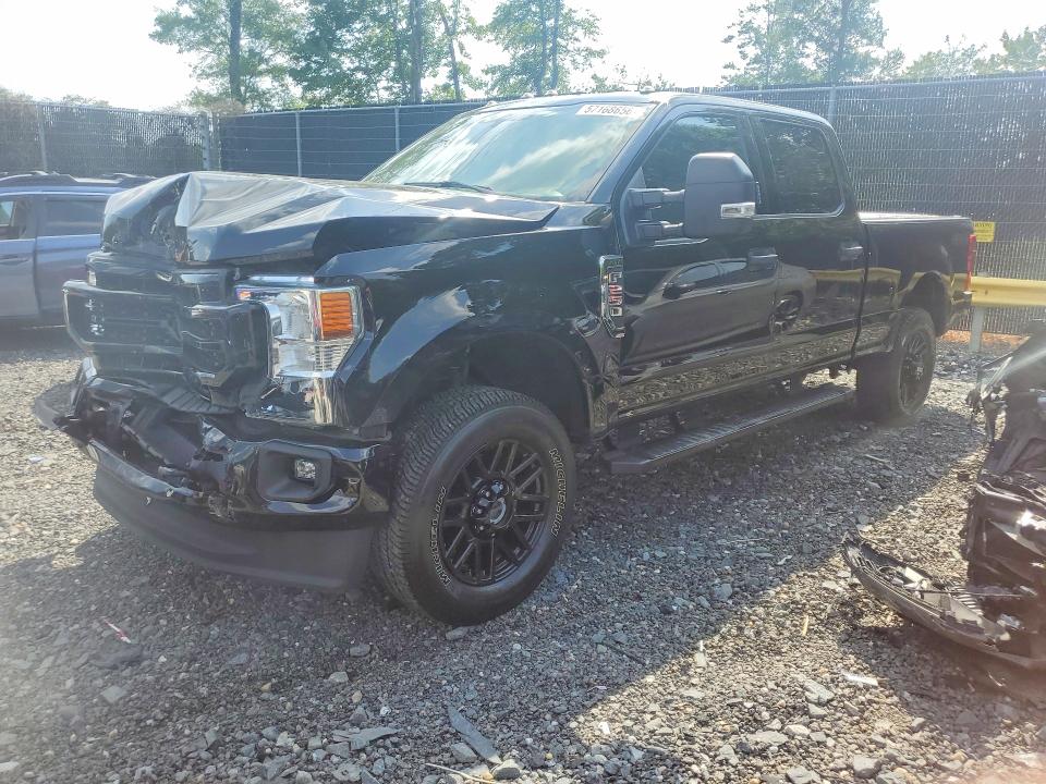 2022 Ford F250 VIN 1FT7W2BN9NEG30837 COPART salvage auction — FRONT END, Md - Cert Of Salvage > 75% Damage, sold $8,200 on 2026-07-28 (photo 1)