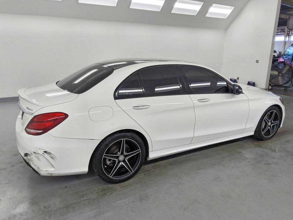 2016 Mercedes-benz C class VIN 55SWF4KB5GU134270 COPART salvage auction — REAR END, Ca - Certificate Of Title, sold $3,550 on 2026-07-30 (photo 3)