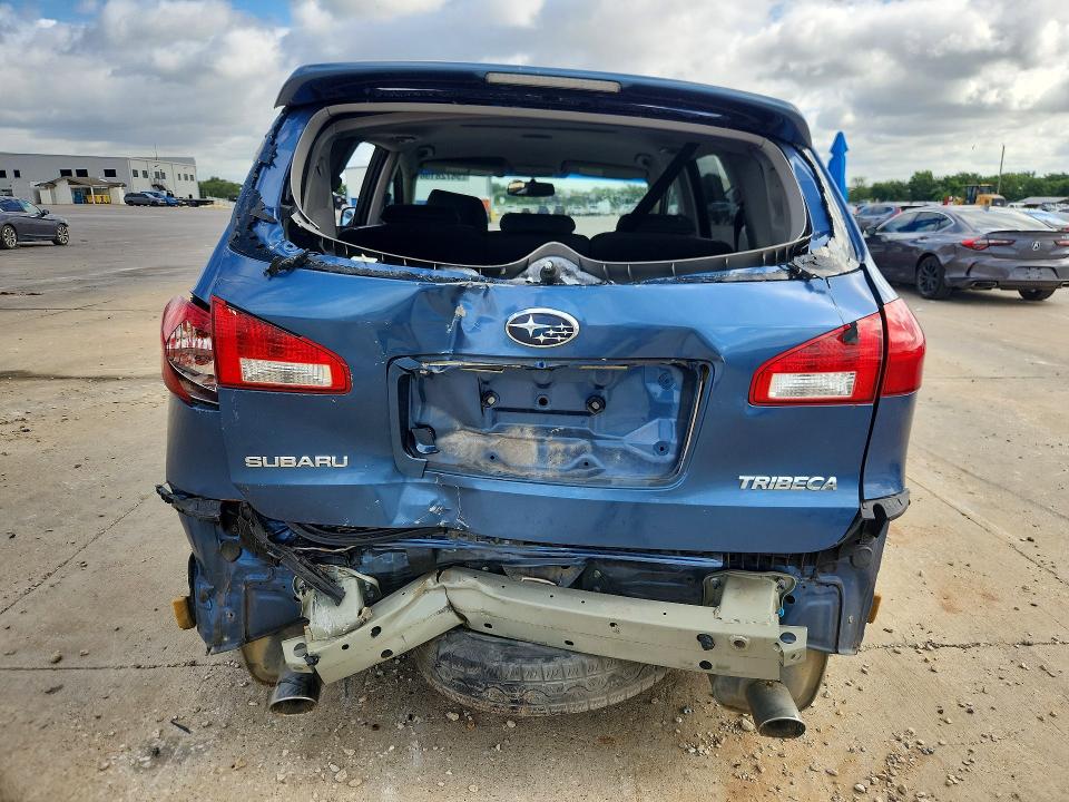 2008 Subaru Tribeca VIN 4S4WX91D184406476 COPART salvage auction — REAR END, Tx - Salvage Vehicle Title, sold $375 on 2026-07-02 (photo 6)
