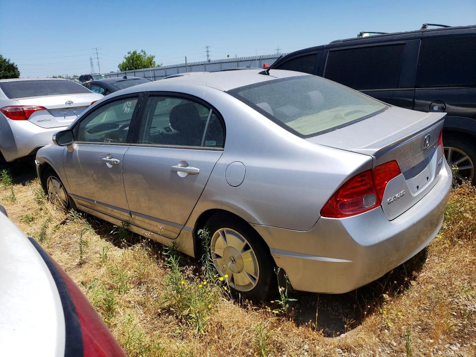 2006 Honda Civic hybrid VIN JHMFA362X6S028689 COPART salvage auction — FRONT END, Ca - Dis/Dlr/Exp Only Lien Papers, sold $250 on 2026-07-28 (photo 2)