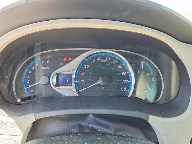 2012 Toyota VIN 5TDYK3DC3CS243564 COPART salvage auction — SIDE, Tx - Salvage Vehicle Title, sold $2,250 on 2026-07-10 (photo 9)