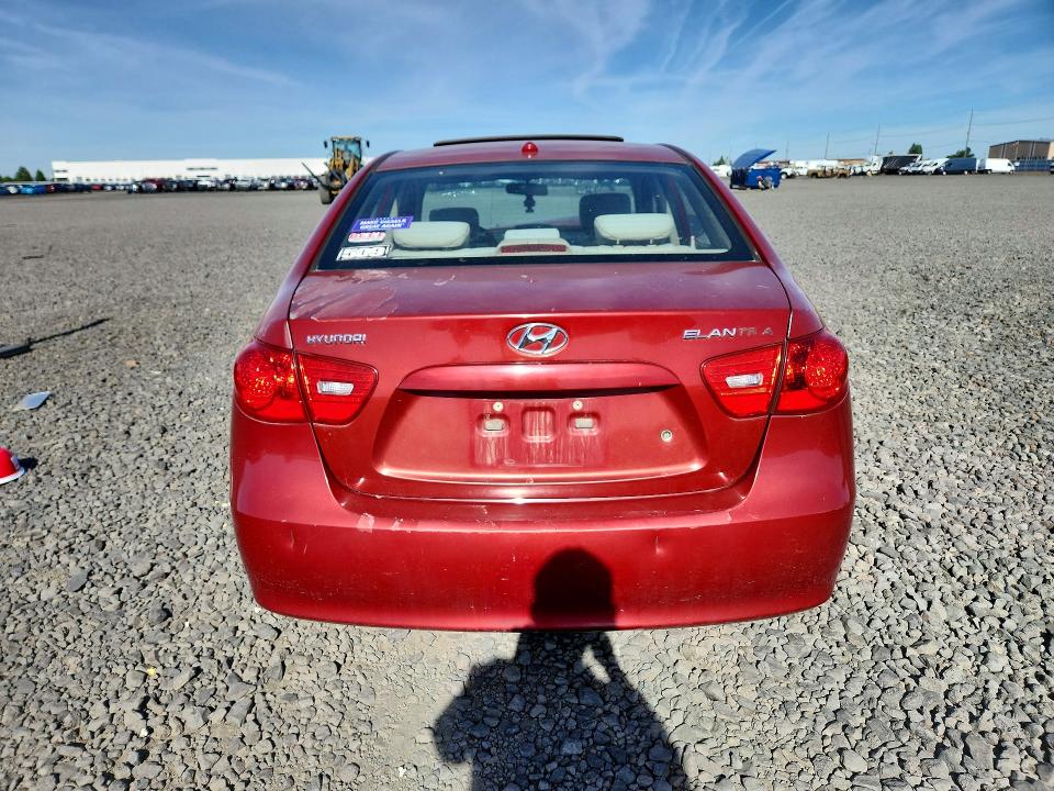 2008 Hyundai Elantra VIN KMHDU46D48U435482 COPART salvage auction — FRONT END, Wa - Bill Of Sale, sold $35 on 2026-07-08 (photo 6)