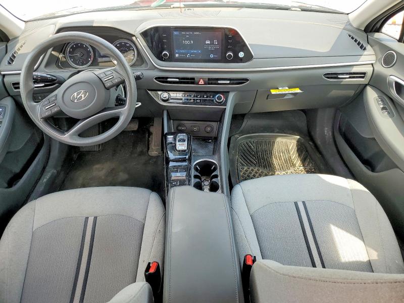 2021 Hyundai Sonata VIN 5NPEG4JA9MH111204 COPART salvage auction — REAR END, Oh - Cert Of Title-Salvage, sold $4,300 on 2026-07-07 (photo 8)
