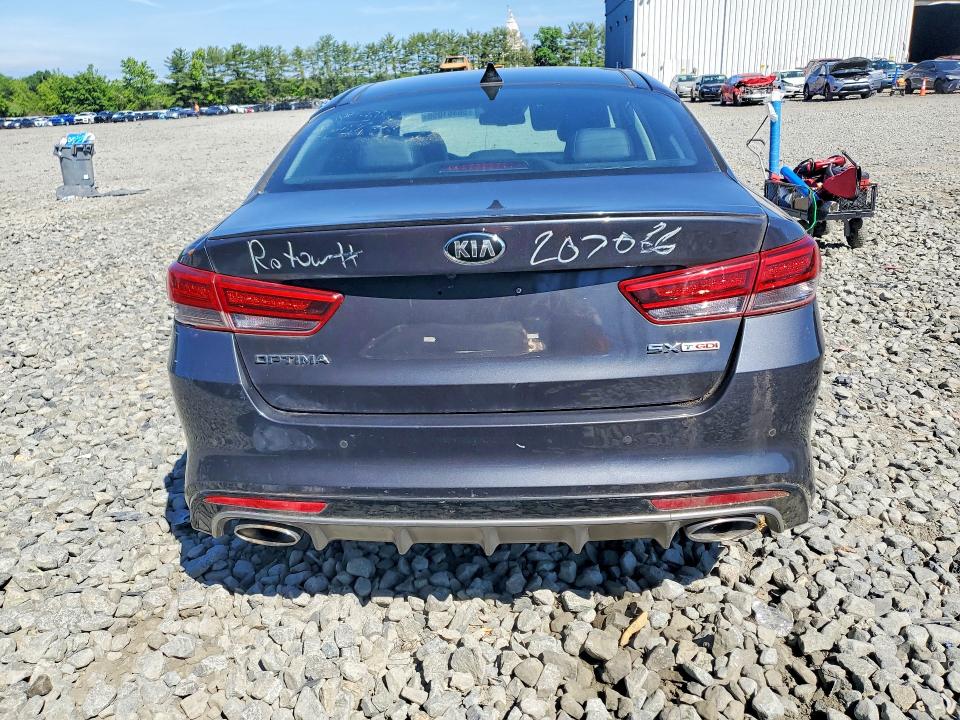 2016 Kia VIN 5XXGW4L23GG073342 COPART salvage auction — MINOR DENT/SCRATCHES, Ny - Certificate Of Title, sold $4,600 on 2026-07-29 (photo 6)