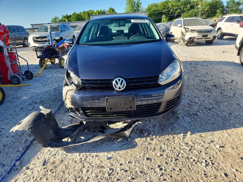 2014 Volkswagen Golf VIN WVWDB7AJ1EW001030 COPART salvage auction — FRONT END, Mi - Certificate Of Title, sold $1,000 on 2026-08-13 (photo 5)