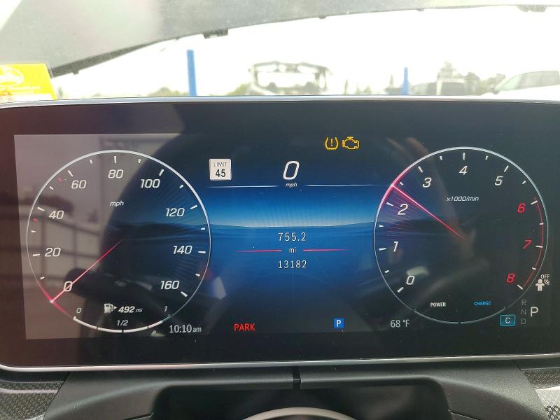 2024 Mercedes-benz VIN W1KMJ4HB1RF012024 COPART salvage auction — SIDE, Salvage Title, sold $14,800 on 2026-07-24 (photo 9)