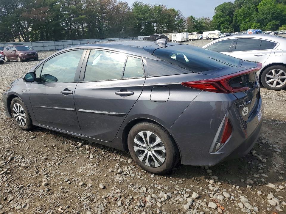 2021 Toyota Prius VIN JTDKAMFP8M3178860 COPART salvage auction — SIDE, Nj - Cert Of Title-Salvage, sold $6,800 on 2026-07-15 (photo 2)