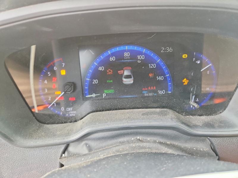 2021 Toyota VIN JTDEAMDE3MJ025474 COPART salvage auction — FRONT END, Va - Cert Of Title - Salvage, sold $200 on 2026-07-29 (photo 9)