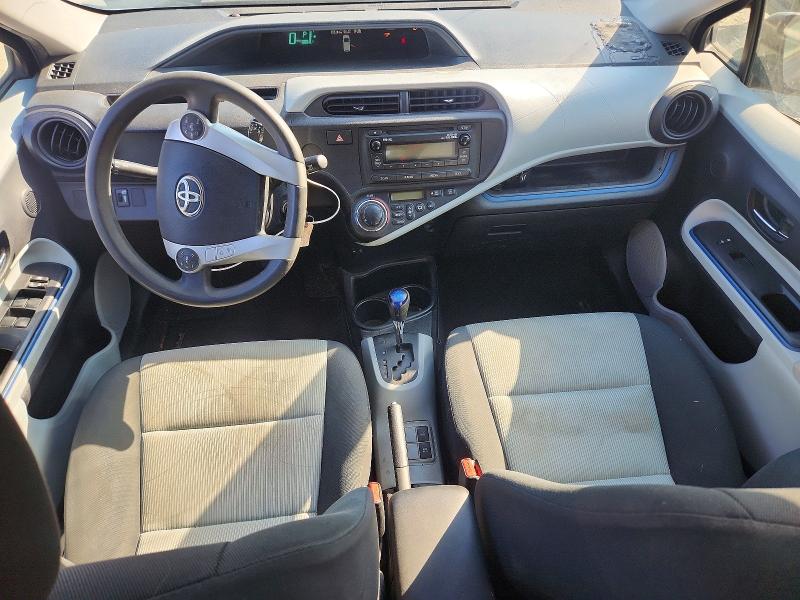 2012 Toyota Prius VIN JTDKDTB37C1008830 COPART salvage auction — FRONT END, Nc - Salvage Certificate Of Title, sold $475 on 2026-07-15 (photo 8)