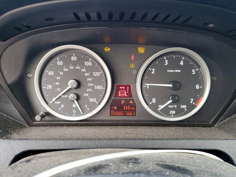 2006 BMW 6 series VIN WBAEH13486CR50517 COPART salvage auction — MINOR DENT/SCRATCHES, CA - DIS/DLR/EXP APP FOR DUP CLEAN, sold $450 on 2026-07-08 (photo 9)