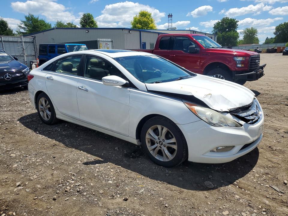 2011 Hyundai Sonata VIN 5NPEC4AC1BH242363 COPART salvage auction — FRONT END, MD - CERT OF SALVAGE < 75% DAMAGE, sold $550 on 2026-07-20 (photo 4)