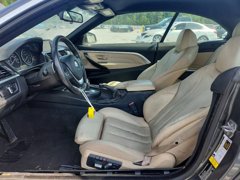 2016 BMW 4er VIN WBA3V7C5XG5A27427 COPART salvage auction — FRONT END, Ga - Certificate Of Title, sold $1,250 on 2026-07-28 (photo 7)