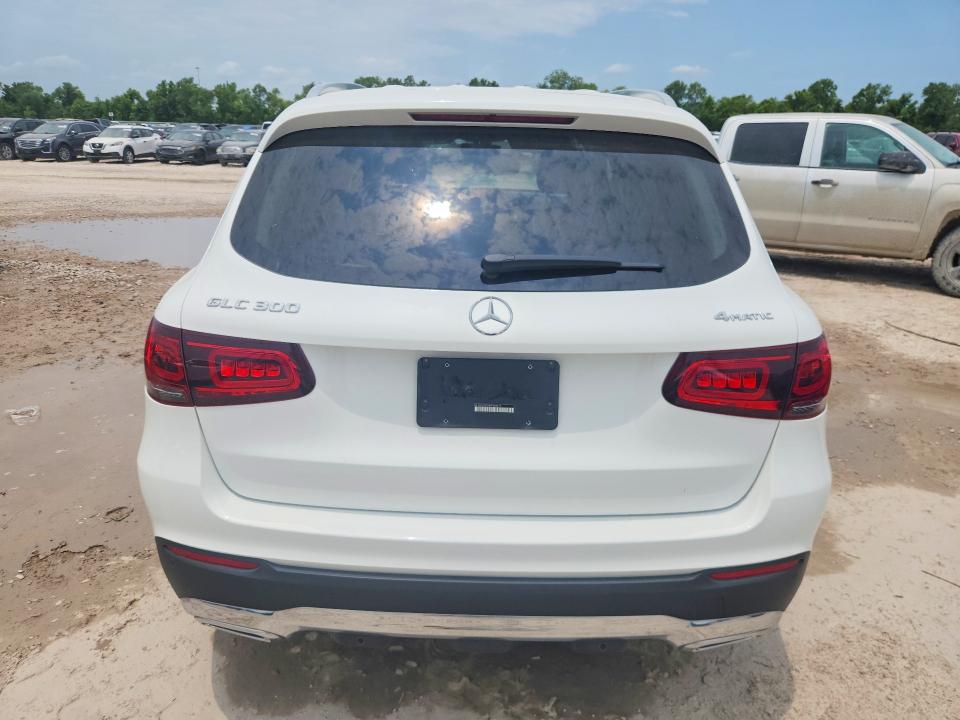 2021 Mercedes-benz Glc VIN W1N0G8EBXMF888675 COPART salvage auction — WATER/FLOOD, Tx - Salvage Title-Flood Damage, sold $10,100 on 2026-07-14 (photo 6)
