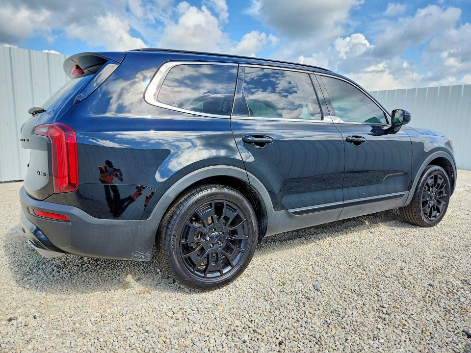 2021 Kia Telluride VIN 5XYP5DHC2MG109324 COPART salvage auction — SIDE, FL - CERTIFICATE OF TITLE, sold $5,900 on 2026-07-07 (photo 3)