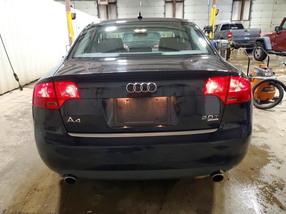 2006 Audi A4 VIN WAUDF78E76A195717 COPART salvage auction — SIDE, Pa - Certificate Of Salvage, sold $400 on 2026-07-02 (photo 6)