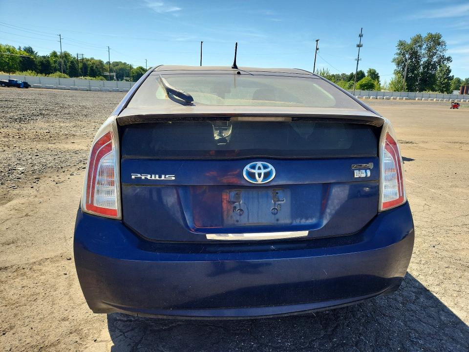 2014 Toyota Prius VIN JTDKN3DUXE1793401 COPART salvage auction — FRONT END, Or - Salvage Title Certificate, sold $1,400 on 2026-07-20 (photo 6)