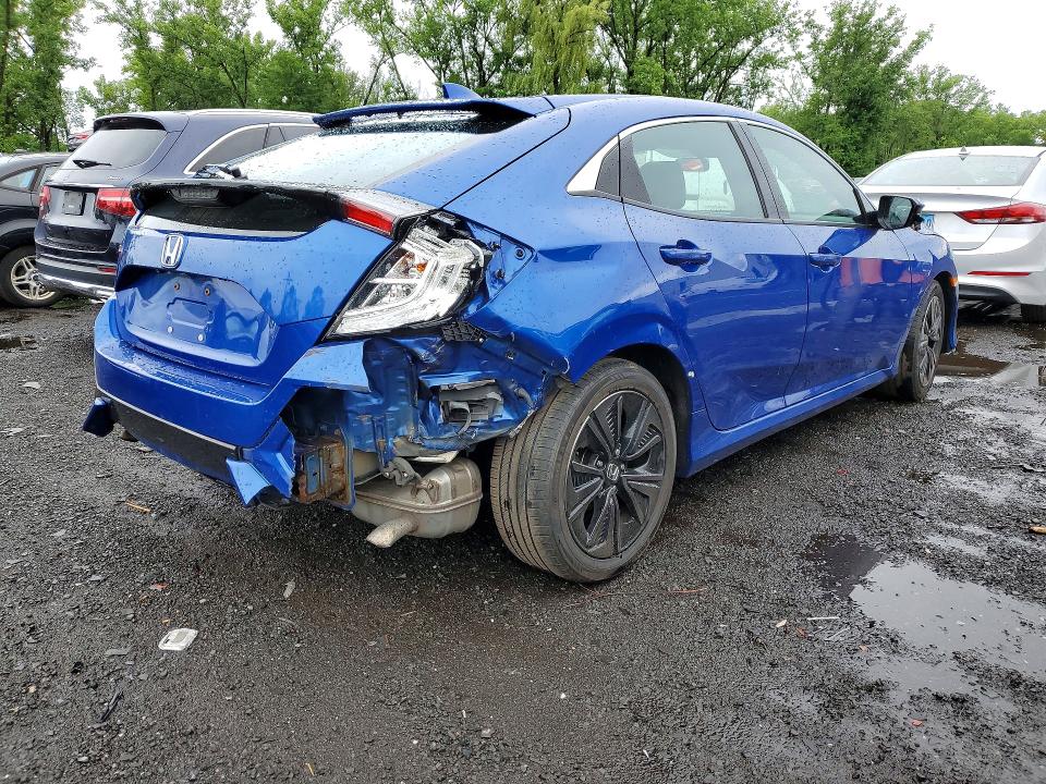 2019 Honda VIN SHHFK7H60KU419023 COPART salvage auction — REAR END, Ct - Cert Of Title-Salvage, sold $4,100 on 2026-07-07 (photo 3)