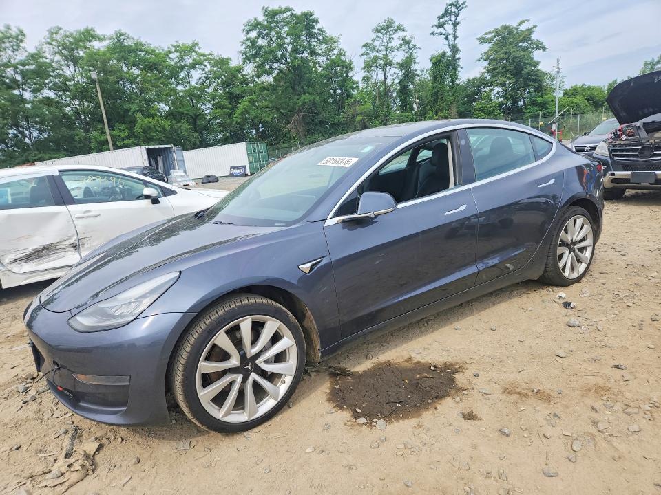 2019 Tesla Model 3 VIN 5YJ3E1EA3KF436299 COPART salvage auction — MINOR DENT/SCRATCHES, Md - Certificate Of Title (P), sold $5,500 on 2026-07-02 (photo 1)