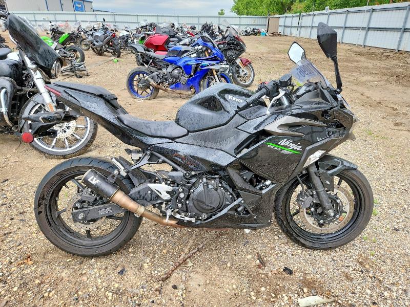 2024 Kawasaki Ex VIN ML5EXGH13RDA31530 COPART salvage auction — FRONT END, Il - Salvage Certificate, sold $1,500 on 2026-07-21 (photo 1)