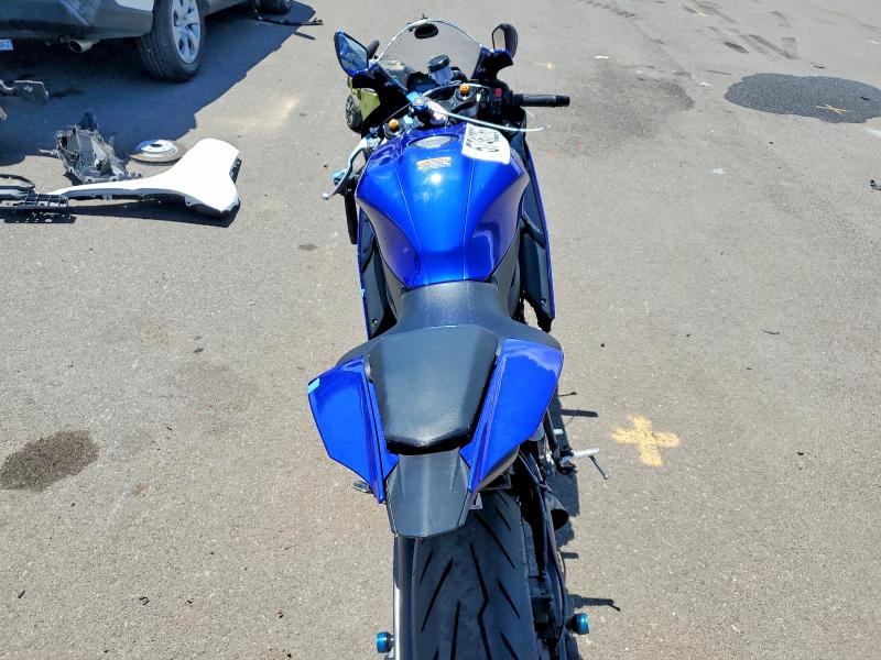 2025 Yamaha VIN JYARM38E6SA015575 COPART salvage auction — SIDE, Hi - Certificate Of Salvage, sold $2,450 on 2026-08-17 (photo 6)
