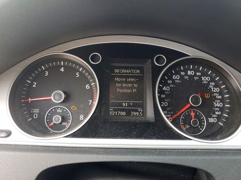 2015 Volkswagen Passat cc VIN WVWBN7AN4FE810210 COPART salvage auction — HAIL, Tx - Certificate Of Title, sold $1,050 on 2026-08-07 (photo 9)
