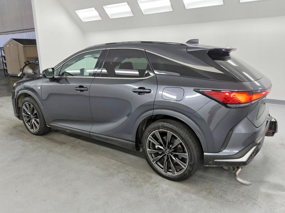 2025 Lexus Rx 350h VIN 2T2BBMCA2SC101513 COPART salvage auction — REAR END, Ca - Certificate Of Title, sold $225 on 2026-07-28 (photo 2)