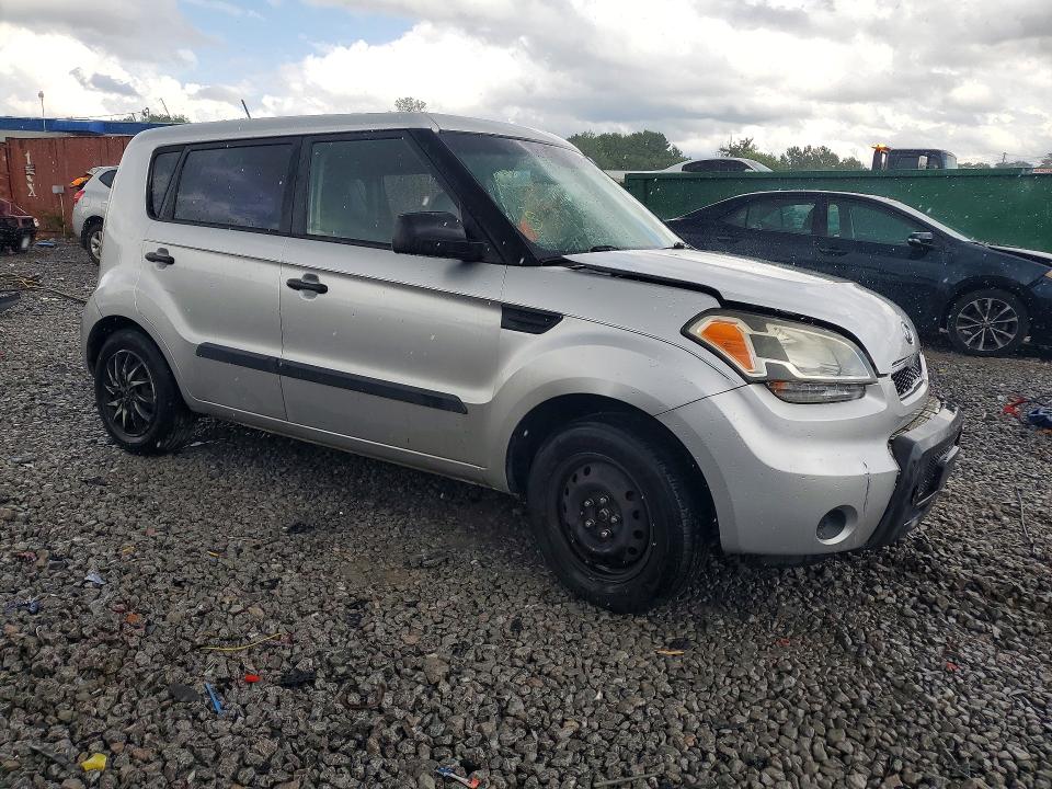 2011 Kia Soul VIN KNDJT2A19B7260955 COPART salvage auction — FRONT END, Ga - Cert Of Title-Salvage, sold $225 on 2026-07-28 (photo 4)