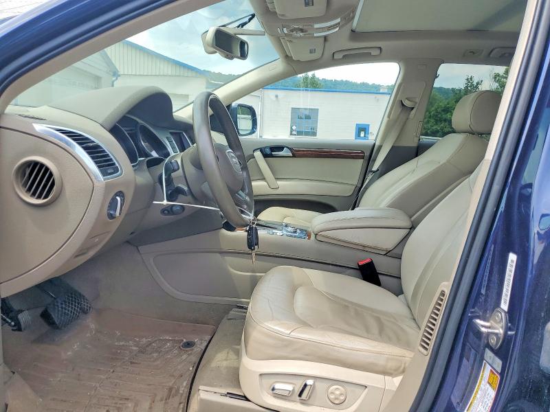 2014 Audi Q7 VIN WA1LGAFEXED003497 COPART salvage auction — MINOR DENT/SCRATCHES, Pa - Cert Of Title, sold $2,000 on 2026-07-28 (photo 7)